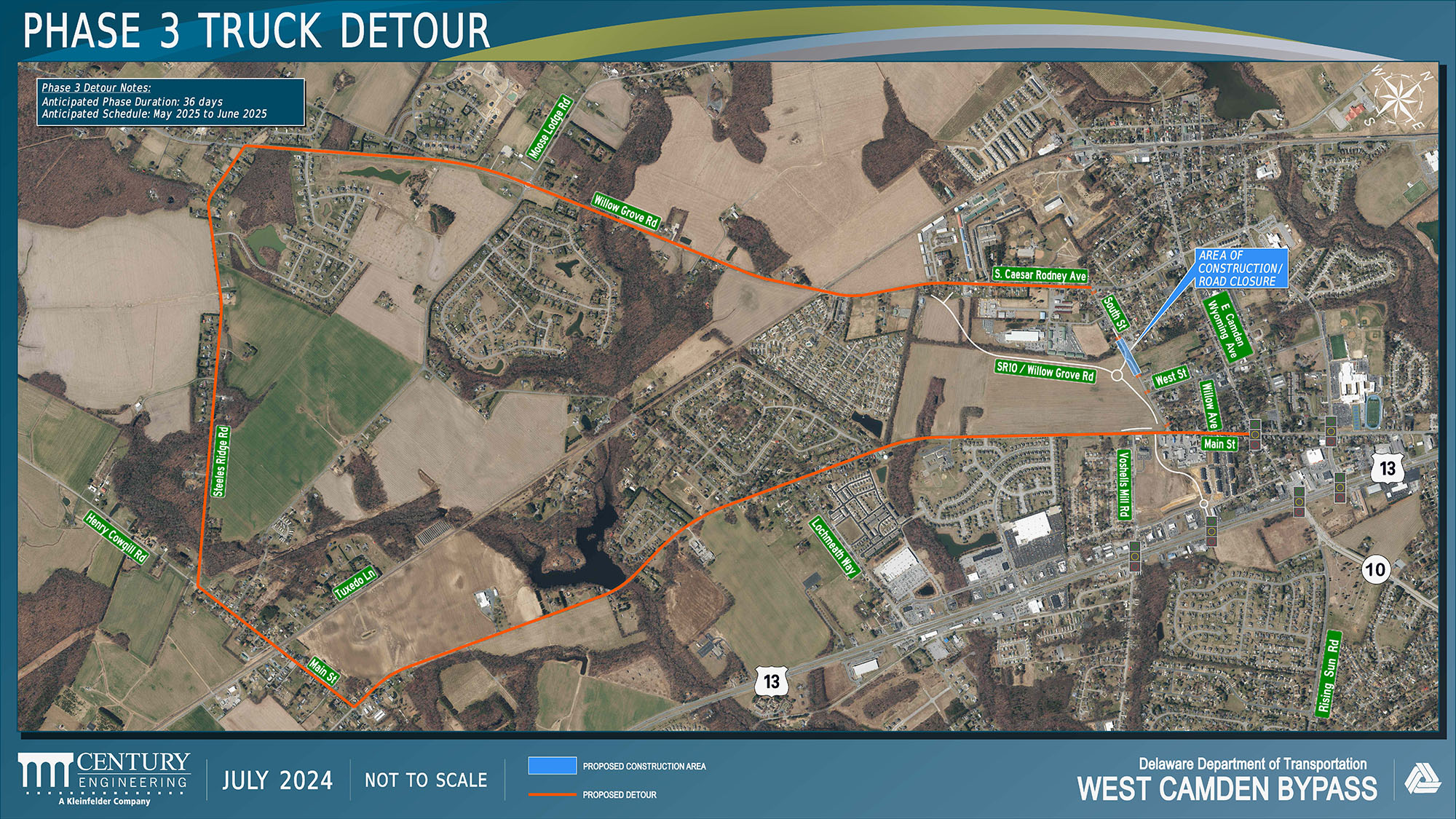 Phase 3 Truck Detour